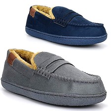 boys moccasin slippers fur