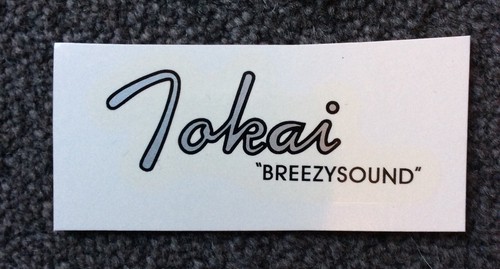 Tokai guitar headstock decal - guitar,