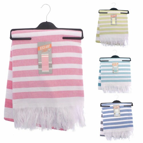 Striped egyptian cotton beach - egyptian,