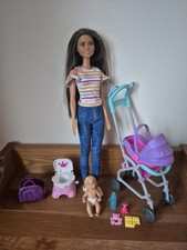 Barbie Baby Playset With