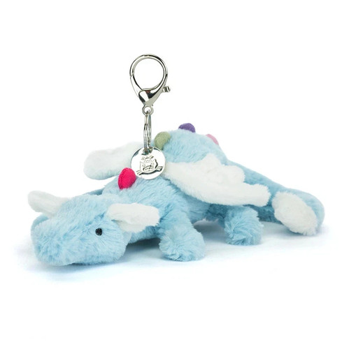 Jellycat sky dragon bag charm - jellycat,