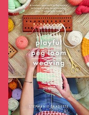 Playful peg loom weaving - weaving, by