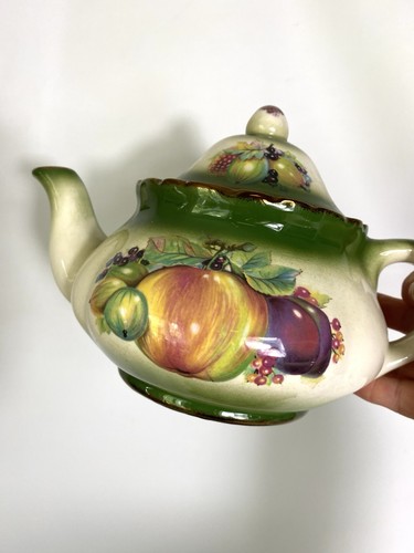 Whimsical vintage teapot - vintage,