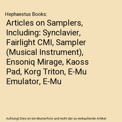 Articles samplers - on,