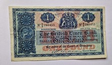 British Linen Bank  £1  4 June 1956