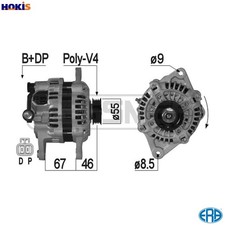 ALTERNATOR 209310A FOR MAZDA XEDOS MIATA/II ROADSTER FAMILIA/VI 323/ASTINA/F/P