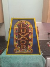 Rare  Vintage Large Retro Arcade Game  Light Box - Mancave/ Homebar 
