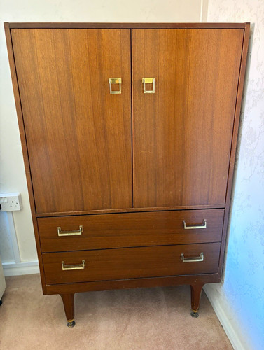 1950s plan gina teak - "gina",