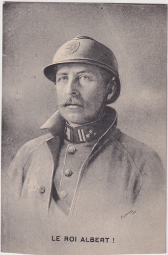 Postcard wwi king - wwi,