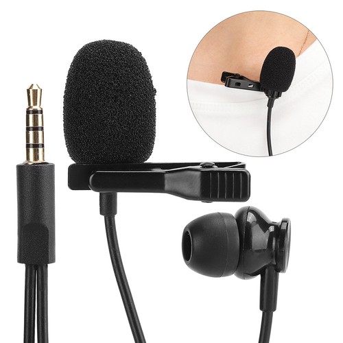 Mini microphone tie clip - microphone,