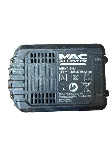 Mac allister 18v ion - mac,