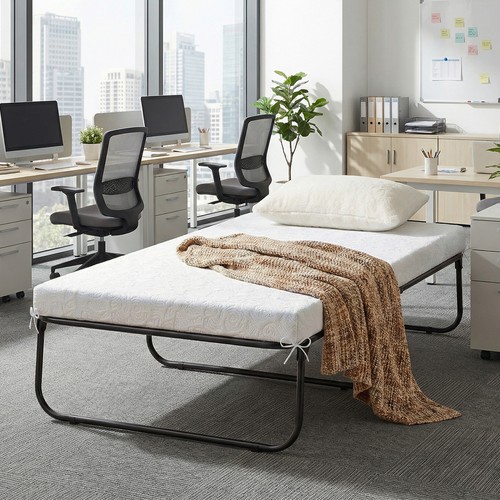 Single folding guest bed - bed, with