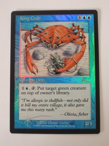 Mtg foil king crab - -,