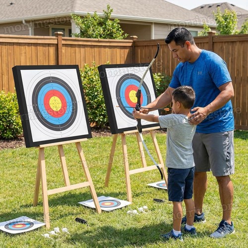 New archery target - target, high