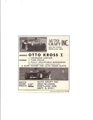1968 otto kross dune buggy - otto, i