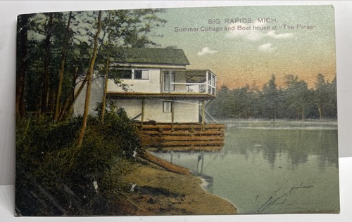 1909 summer cottage boat - 1909,