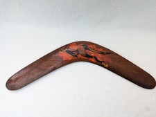 Genuine Dreamtime Boomerang Australian Australia Aboriginal Art Vintage
