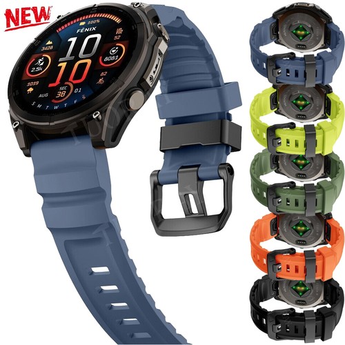 Quick fit silicone watch band - watch,