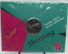2011 SHOOTING 50p Coin