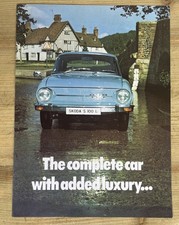 1973 SKODA New S100L Sales