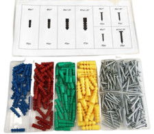 ASSORTED RAW RAWL WALL PLUG