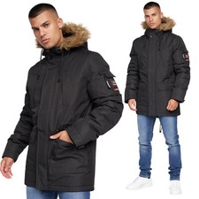 Crosshatch Mens Parka Water