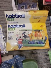 HABITRAIL MINI MOUSE HAMSTER CAGE GOOD USED COND Missing 2 Closure Disks