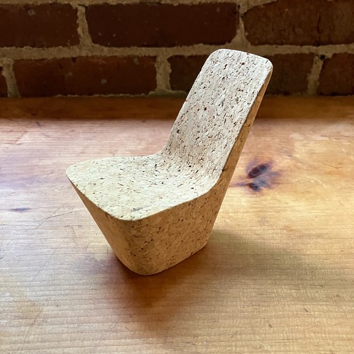 Rare vitra cork monopod chair - rare,