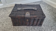 M&S Empty Wicker Basket Hamper