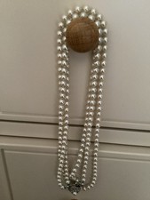 Vintage Faux Pearl 3-String Choker with Faux Pearls