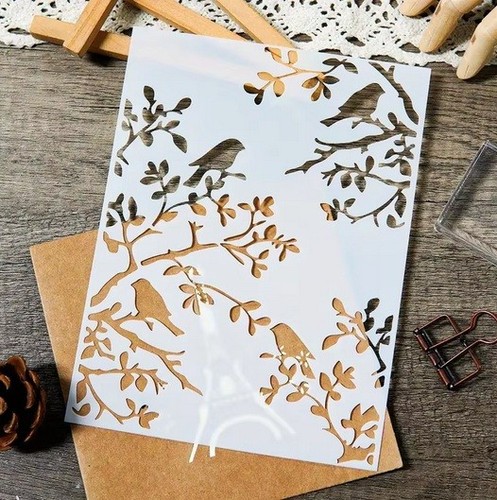 Bird branch reusable craft - branch,