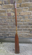 VINTAGE  WOODEN BOAT  PADDLE -