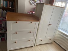Tutti Bambini Nursery Furniture. Wardrobe & Chest Of Drawers