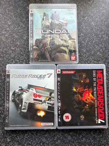 Ps3 game bundle region mix - ps3,
