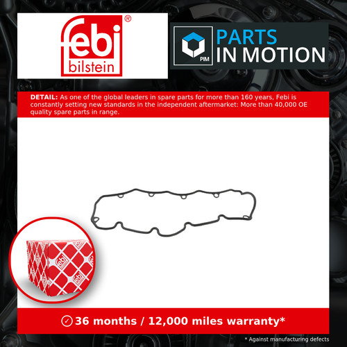Rocker cover gasket - rocker, fits