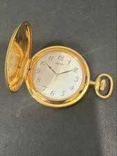 SEIKO gold pocket watch
