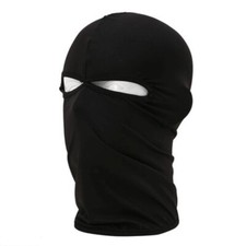 Ultra Thin 2 Hole Balaclava Face Mask Ski MotorBike Outdoor Sports Swat Army SAS