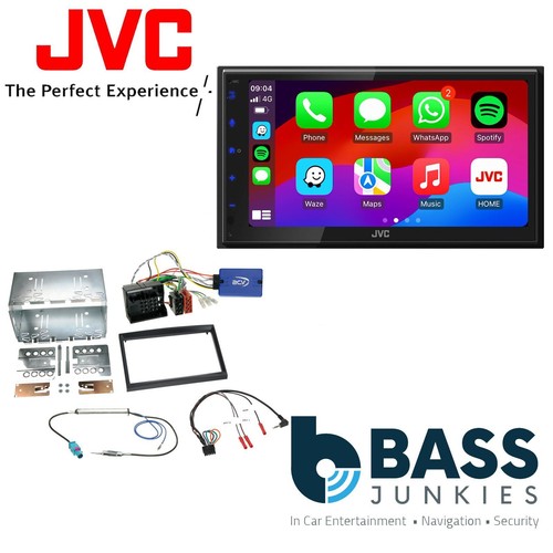 Jvc double din - car, bluetooth