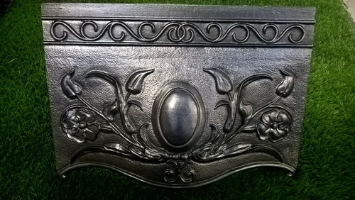 Cast iron fireplace canopy - iron,