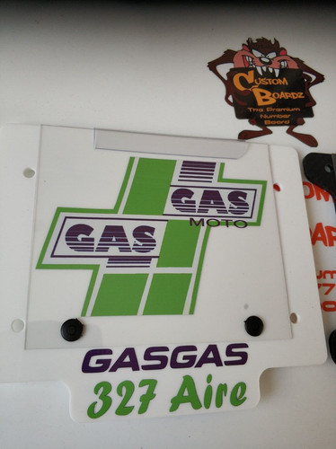 Trials front number board - trials,