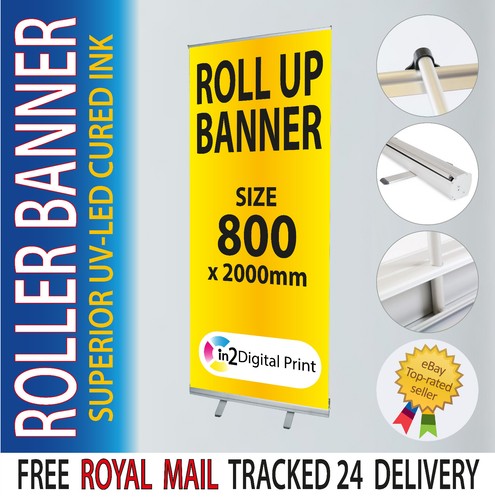 80cm roller banner printed - roller,