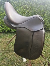 Lavinia Mitchell Dressage Saddle 17 Brown Size 3 Excellent Condition
