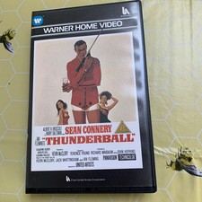 Thunderball James Bond PAL VHS