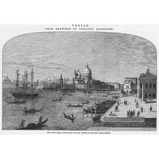Venice grand canal - venice, dogana