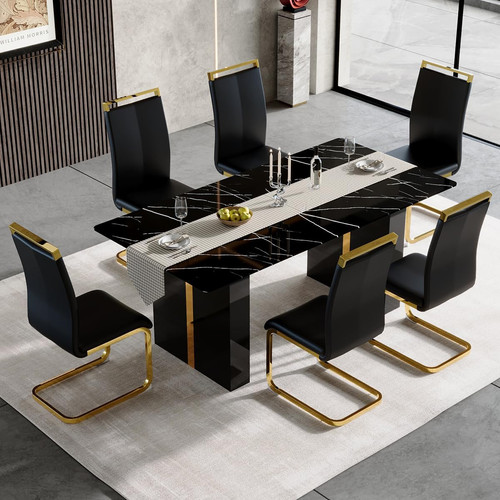 Dining table set for - table,
