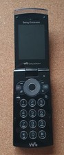 SONY ERICSSON W980 Walkman Black Flip Mobile Phone UNTESTED