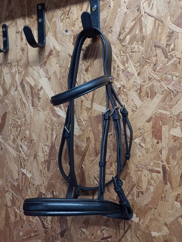 Stubben leather bridle cob - leather,
