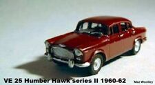 00/4mm  1:76  R PARKER MODELS VE 25 HUMBER HAWK SERIES II  1960 - 62 "UNPAINTED"
