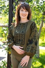 Ukrainian blouse, Linen