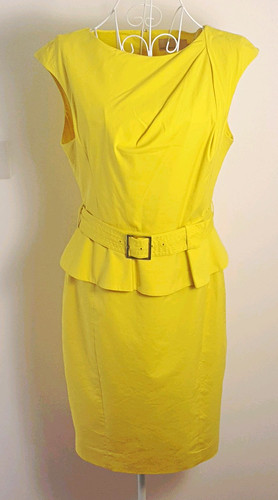 Karen millen dq083 yellow - karen,